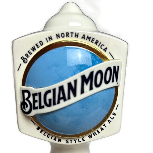 Belgian Moon Blue Moon Beer Draught Keg Tap Handle RARE! - Picture 2 of 5